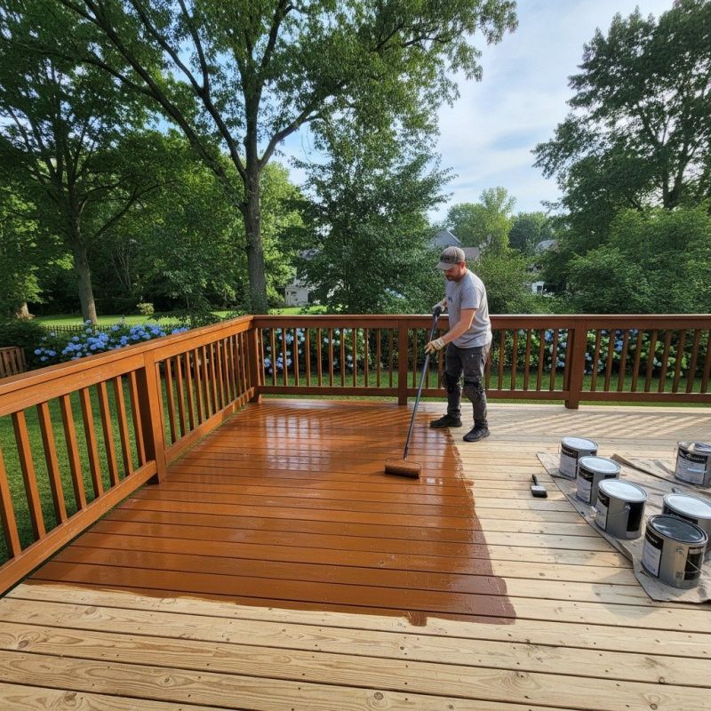 Deck Staining