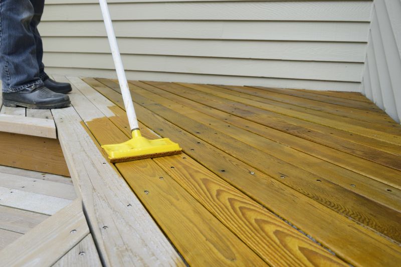 Completed Stained Deck